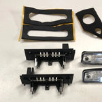 NEU Satz Kennzeichenbeleuchtung hinten Original Opel Combo C Astra G