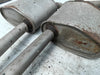 Satz Auspuff Mittelschalldämpfer links rechts Opel Senator B 2.6 3.0 12V