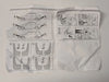 NEU Satz Schmutzfänger Spritzlappen hinten links Orig Opel Astra G Stufenheck