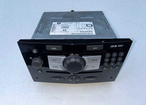 NEU CD Autoradio CD60 Navigation AL Charcoal Piano Original Opel Corsa D