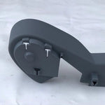 NEU Blende Führungsschine Sitz vorne außen rechts grau Original Opel Vectra C