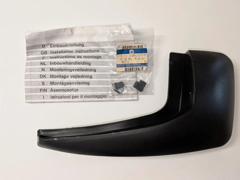 NEU Satz Schmutzfänger Spritzlappen hinten links Orig Opel Astra G Stufenheck