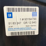 NEU Blech Verlängerung Seitenwand hinten außen links unten Orig Opel Zafira B