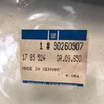 NEU NOS Abdeckung Lautsprecher Hutablage links dunkelblau Orig Opel Omega A
