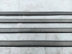 Set Zierleisten mit Dichtung Fensterführung Fensterschachtleisten Opel Senator B
