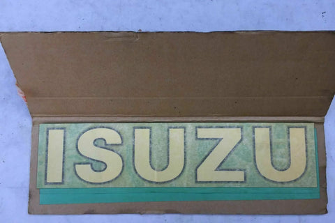 NEU NOS Farbstreifen Aufdruck Aufkleber Aufschrift ISUZU (Trooper I II)