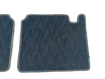 Fußmatten blau blaugrau hinten links rechts Original Opel Senator B
