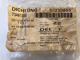 NEU NOS Dichtung Anschlussstück Verdampfer Klimaanlage Original Opel Senator B