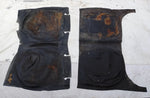Gummimatten (Teppiche) Innenraum vorne hinten schwarz Opel Rekord C Commodore A