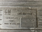 NEU Satz Gummimatten Fußmatten vorne hinten anthrazit Original Opel Vectra B