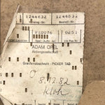 NEU NOS Leiterplatte Tacho Kombiinstrument Original Opel Rekord E