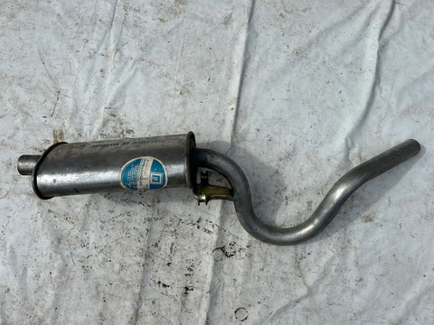 NEU NOS Mittelschalldämpfer Auspufftopf Original Opel Manta B CC 1.2 1.3 1.6