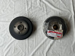 NEU Set 2 Bremstrommeln Trommelbremse Hinterachse hinten Original Opel Agila A