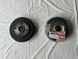 NEU Set 2 Bremstrommeln Trommelbremse Hinterachse hinten Original Opel Agila A