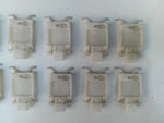 10 Klammern Clips Steinschlagschutz Schweller Original Opel Senator B Omega A