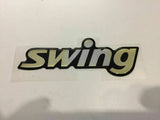 NEU NOS Schrift selbstklebend Swing Emblem Original Opel Kadett E Corsa A