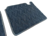 Fußmatten blau blaugrau hinten links rechts Original Opel Senator B