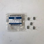 NEU NOS 5 Federklammern Wasserabweiser Stirnwand Original Opel Omega B