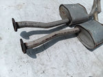 Satz Auspuff Mittelschalldämpfer links rechts Opel Senator B 2.6 3.0 12V