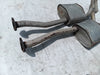 Satz Auspuff Mittelschalldämpfer links rechts Opel Senator B 2.6 3.0 12V