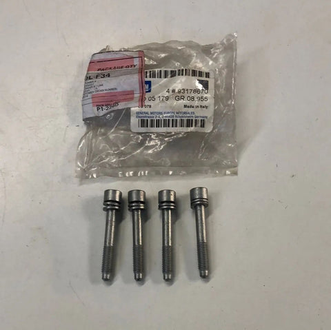 NEU 4 Schrauben Riemenscheibe M8 x 55 Opel Vectra C Signum Zafira B 1.9 Z19DTH