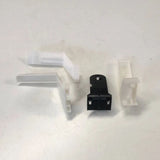 NEU NOS Satz Halter Befestigung Isolierung Fußraum unten Original Opel Astra F