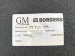 NEU NOS Teppich Kofferraum Laderaumboden Original Opel Zafira A