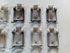 20 Klammern Clips Steinschlagschutz Schweller Original Opel Senator B Omega A