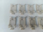 10 Klammern Clips Steinschlagschutz Schweller Original Opel Senator B Omega A