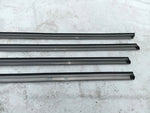 Set Zierleisten mit Dichtung Fensterführung Fensterschachtleisten Opel Senator B