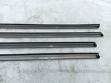 Set Zierleisten mit Dichtung Fensterführung Fensterschachtleisten Opel Senator B