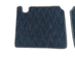Fußmatten blau blaugrau hinten links rechts Original Opel Senator B