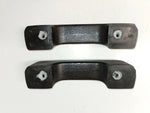 Satz 2 Türgriffe innen schwarz links rechts Original Opel Kadett C