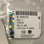 NEU Farbstreifen Fensterrahmen A-Säule links Original Opel Corsa D E 3-Türer