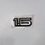 NEU NOS Schriftzug Emblem "1.5" schwarz Original Opel Corsa A
