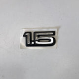 NEU NOS Schriftzug Emblem "1.5" schwarz Original Opel Corsa A