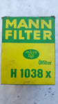 Original MANN H1038x Ölfilter