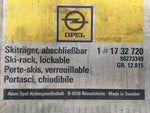 NEU NOS Skiträger für Dachträgersystem abschließbar Original Opel