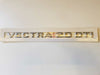 NEU Schrift Emblem Logo hinten "Vectra 2.0 DTI" chrom Original Opel Vectra C