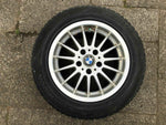 4 Alufelgen Kompletträder 7,5Jx16H2 ET15 BMW Aluett Hankook 225 55 R16 99V E28