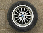 4 Alufelgen Kompletträder 7,5Jx16H2 ET15 BMW Aluett Hankook 225 55 R16 99V E28