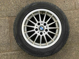 4 Alufelgen Kompletträder 7,5Jx16H2 ET15 BMW Aluett Hankook 225 55 R16 99V E28