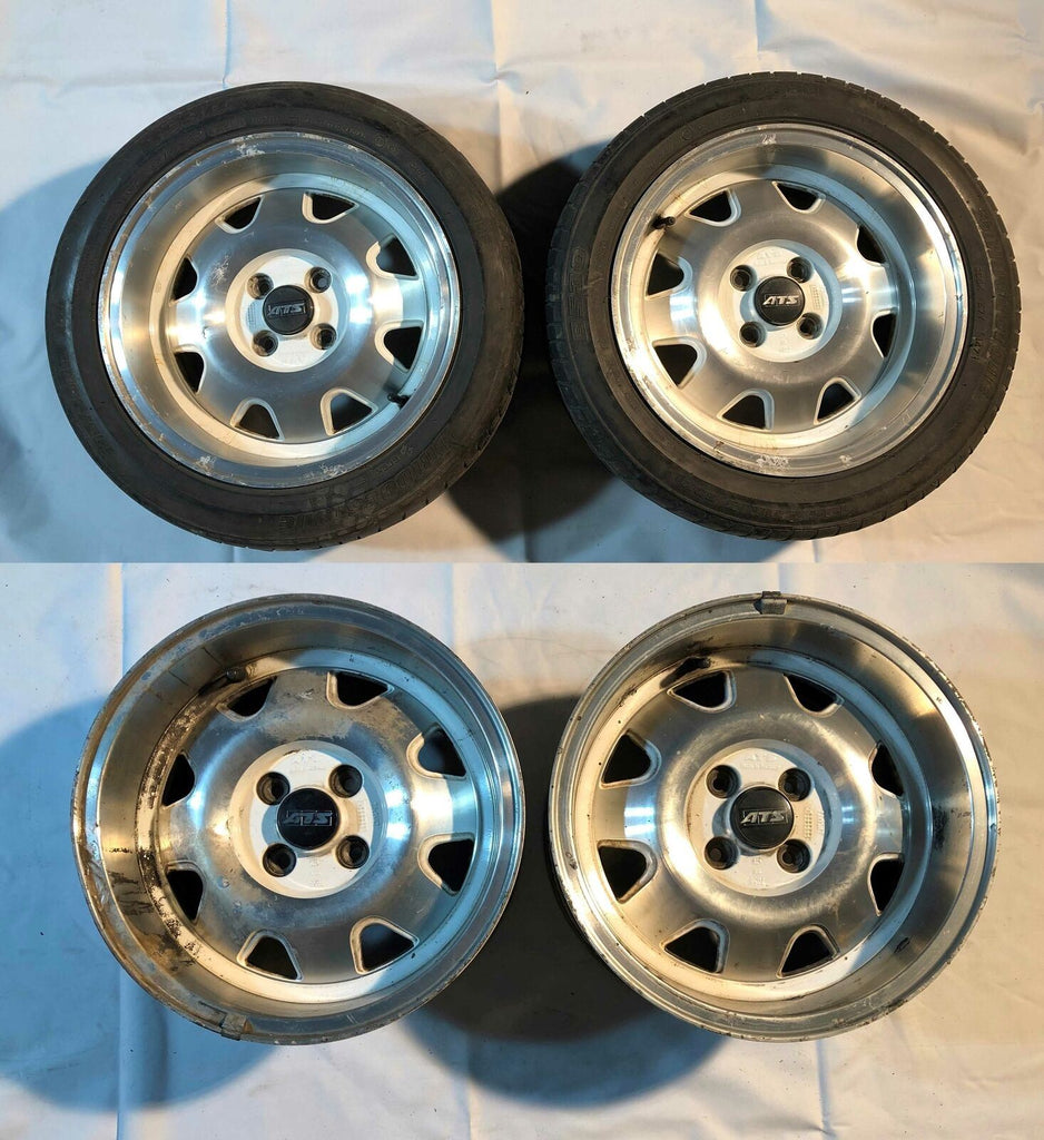 Satz 4 Alufelgen ATS Cup 7056 Wei 7x15 4x100 ET20 VW Golf 1 2 3 GTI O satz-4-alufelgen-ats-cup-7056-wei-7x15-4x100-et20-vw-golf-1-2-3-gti-o
