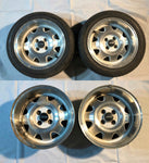 Satz 4 Alufelgen ATS Cup 7056 weiß 7x15 4x100 ET20 VW Golf 1 2 3 GTI Opel