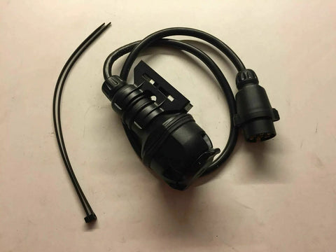 NEU Adapter Anhängerkupplung Kabelsatz Esatz 7 auf 13 Pin Stift Original Opel