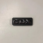 NEU NOS Schriftzug Emblem "CDX" Tür vorne Original Opel Omega B