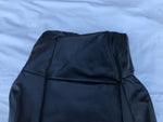 NEU NOS Vordersitzbezug +Tasche Rückenlehne Leder schwarz Original Opel Vectra B