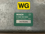 ABS Steuergerät STG WG Original Opel Senator B Omega A 0265103034