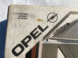 NEU Satz Sonnenschutz Sonnenrollo Heckfenster Original Opel Vectra A Stufenheck