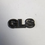 NEU NOS Schriftzug Emblem "GLS" hinten grau Original Opel Ascona C